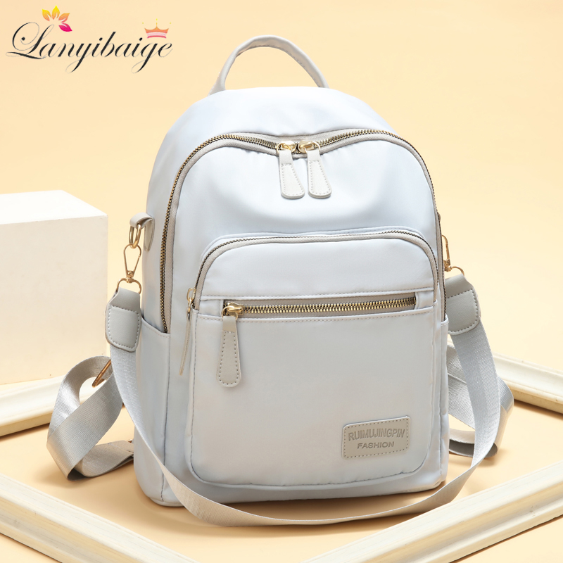 女性用防水盗難防止バックパック,オックスフォードショルダーバ - Travel Backpack Anti Theft のレビューと価格