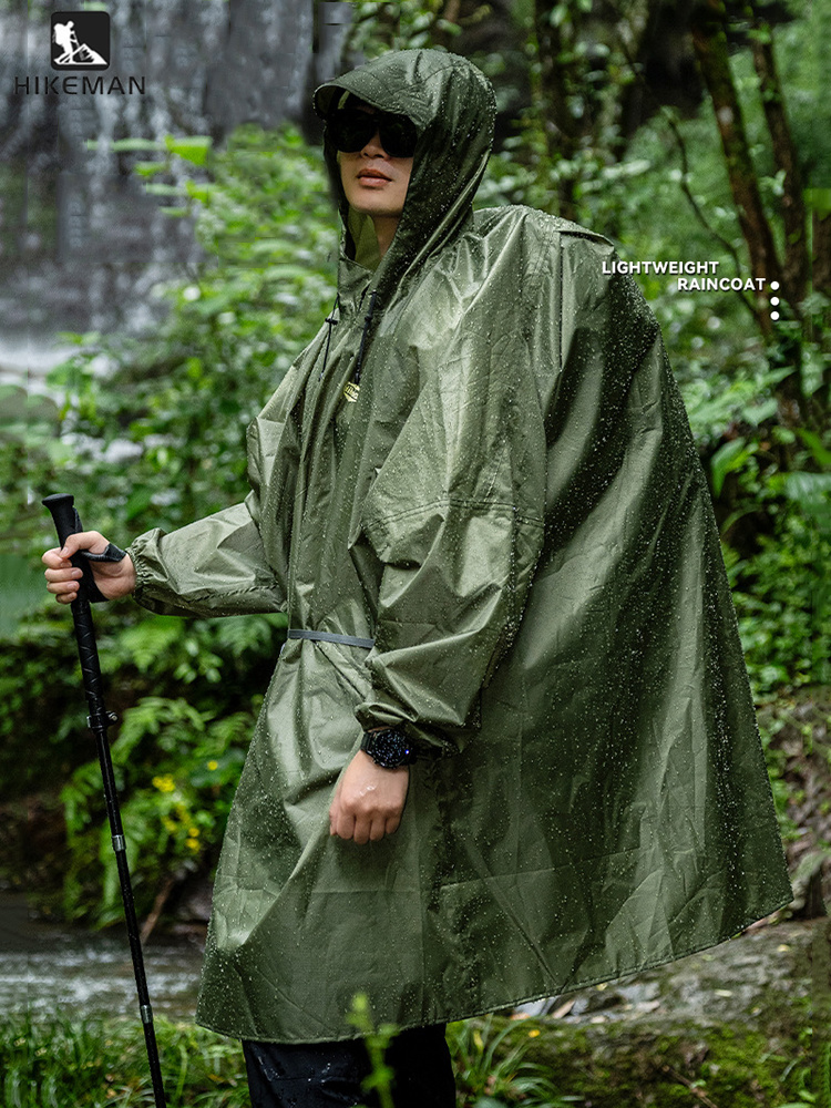 超軽量ジッパーレインコート 210T ポリエステル 防水レイ - Rain Cover Backpack のレビューと価格