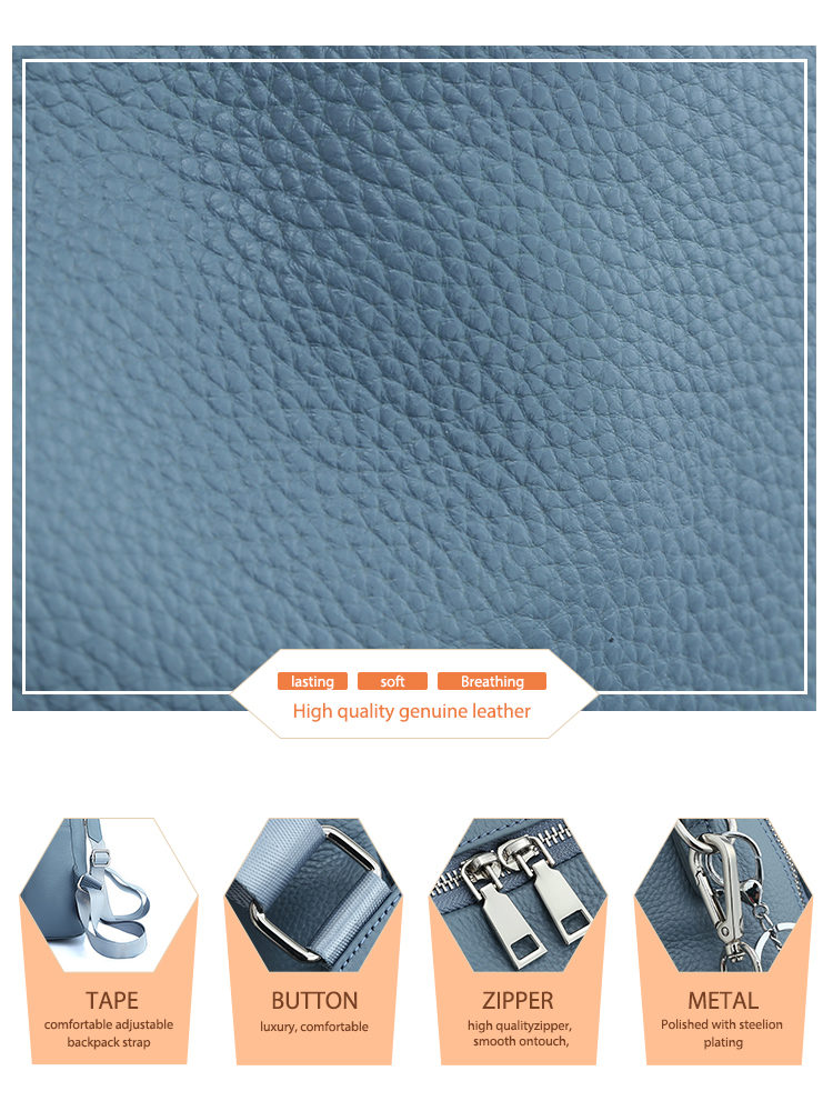 Zency レディース 本革バックパック 高品質スクールバッ - Fashion Backpack Women のレビューと価格