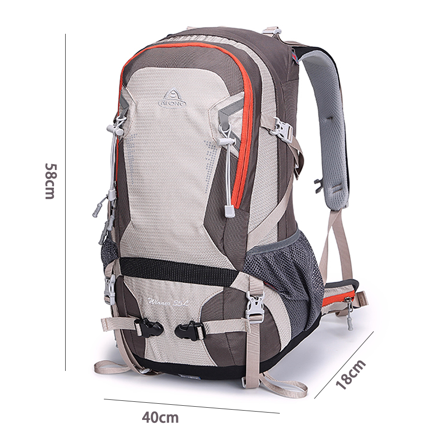 男性と女性のためのレインカバー付きフレームスポーツバックパッ - Rain Cover Backpack のレビューと価格