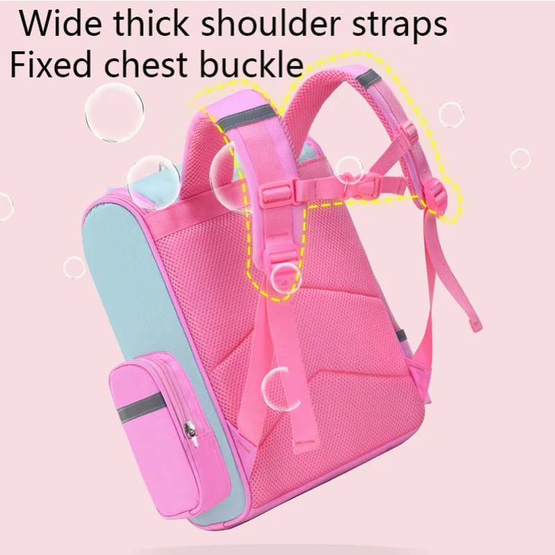 女の子用キッズバックパック ユニコーン 子供用ブックバッグ  - School Backpack Teen のレビューと価格