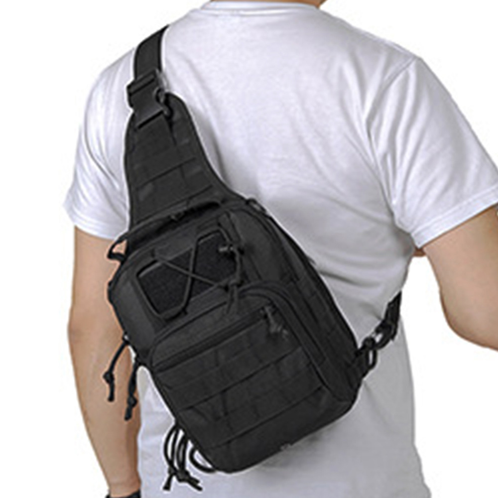 男性クロスボディスリングバックパックショルダーチェストバッグ - Urban Backpack Tactical のレビューと価格
