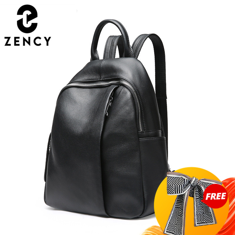 Zency 盗難防止デザイン女性バックパック 100% 本革 - Travel Backpack Anti Theft のレビューと価格