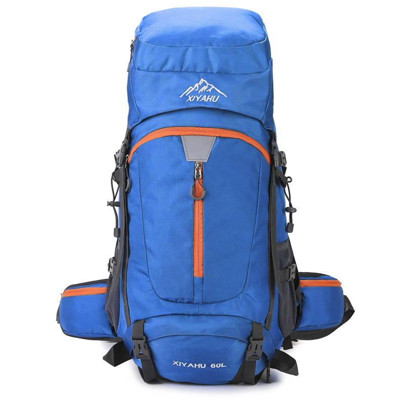 60L キャンプバックパックトラベルバッグ男性用大容量アウト - Rain Cover Backpack のレビューと価格