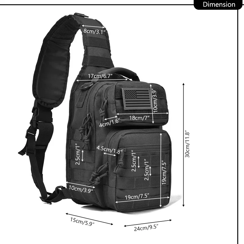 1Wアウトドアショルダーバッグローバー1スリングパックナイロ - Backpack Diaper Bag のレビューと価格