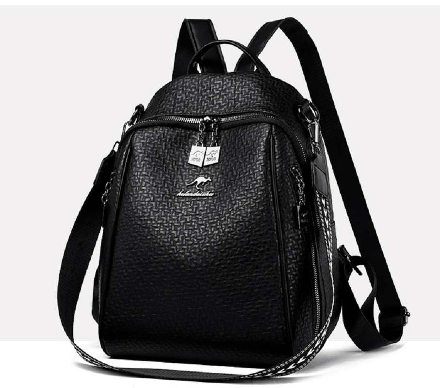 韓国高品質ソフトレザートラベルバックパック女性のファッション - Fashion Backpack Women のレビューと価格